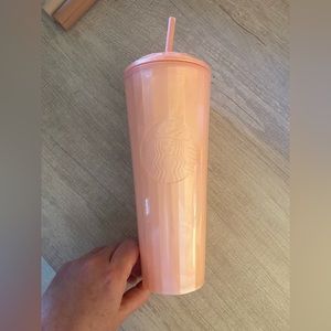 Pink Starbucks Tumbler